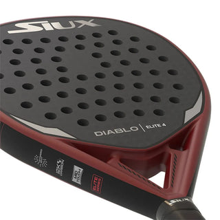 Siux Diablo Elite 4 2025 Padel Racket by Tino Libaak (Pre Sale - Shipping October 23rd)