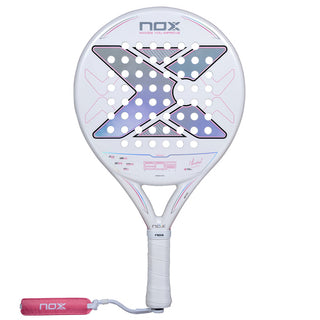 NOX Pro Cup Silver 2027 Padel Racket by Miguel Lamperti