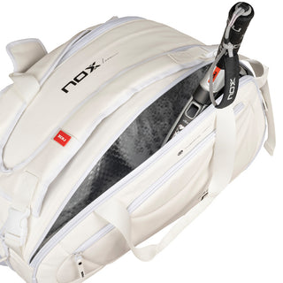 Nox RacketBag PRO Series White Padel Bag