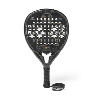 Black Crown Special Power Padel Racket + Racket Cover